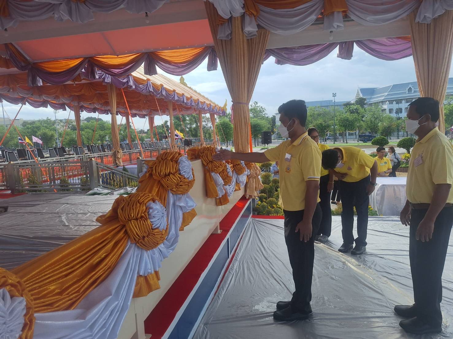 เข้าร่วมประชุมเชิงปฏิบัติการฝึกซ้อมผู้เข้าเฝ้าพระราชทานโล่รางวัล ในงานพระราชพิธีพืชมงคลจรดพระนังคัลแรกนาขวัญ ประจำปี 2568..คลิก