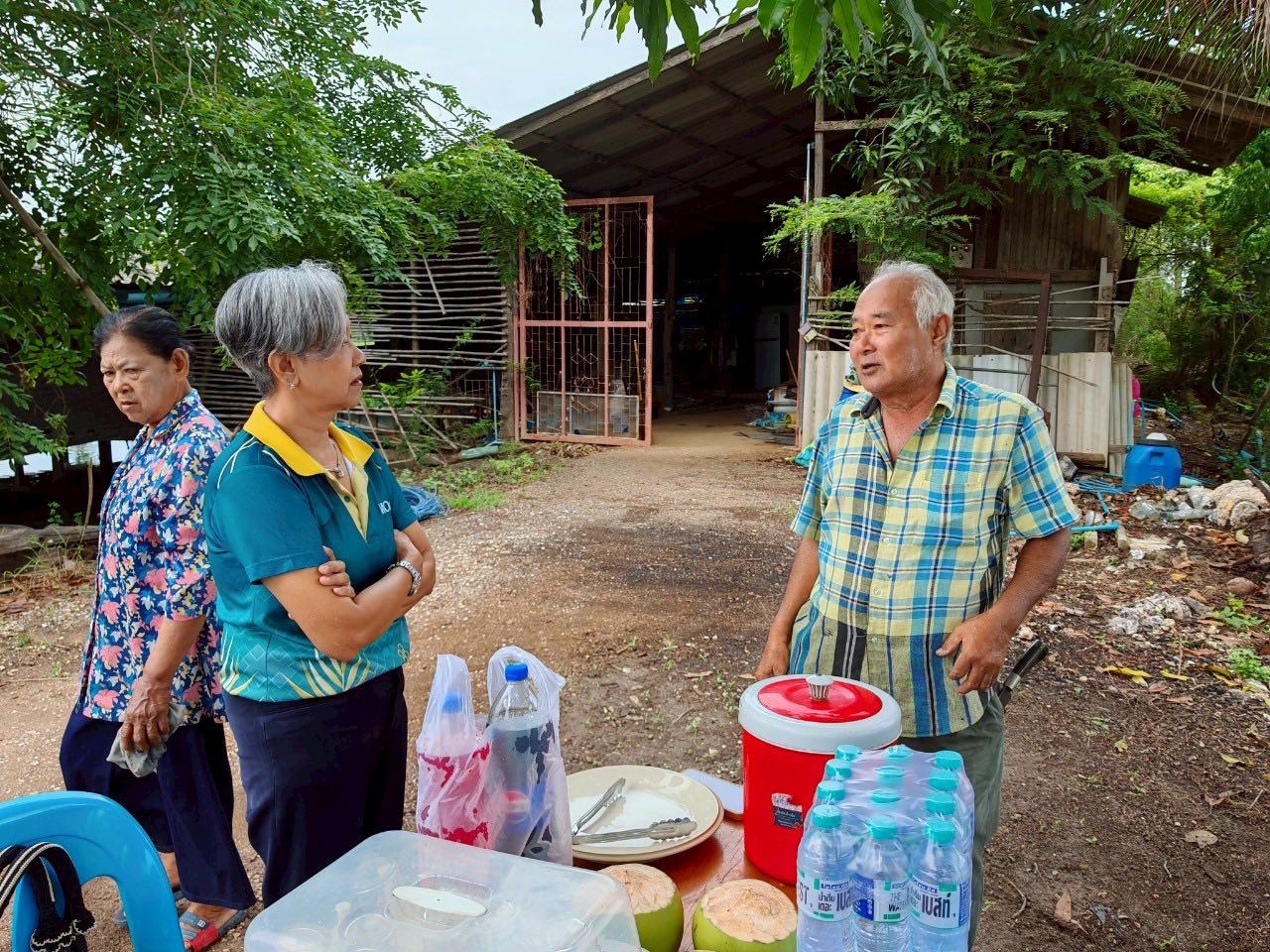 ลงพื้นที่ดำเนินงานโครงการศูนย์เรียนรู้การเพิ่มประสิทธิภาพการผลิตสินค้าเกษตร..คลิก