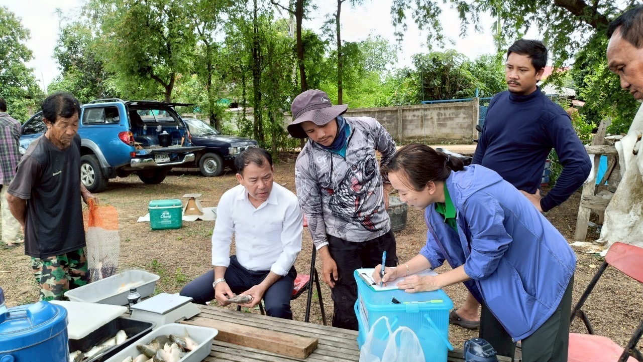 โครงการบริหารจัดการทรัพยากรประมง กิจกรรมบริหารจัดการทรัพยากรประมงน้ำจืด ปีพ.ศ.2568