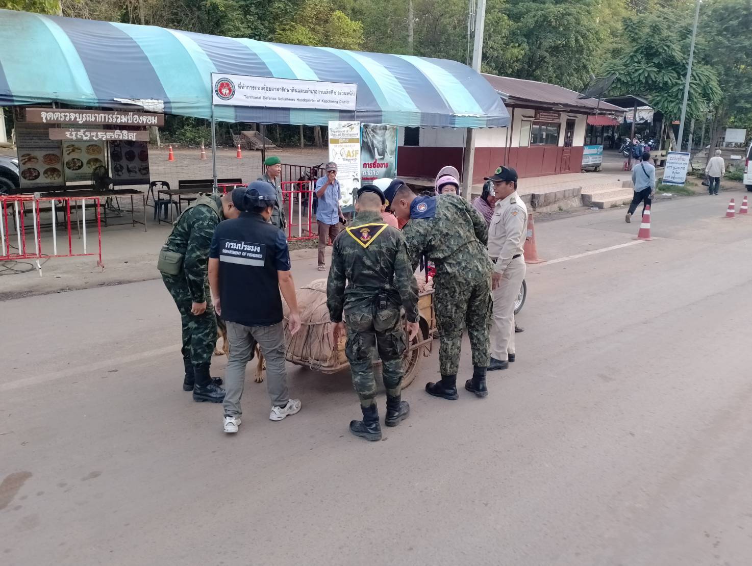 ผลการปฏิบัติงานด่านตรวจประมงสุรินทร์