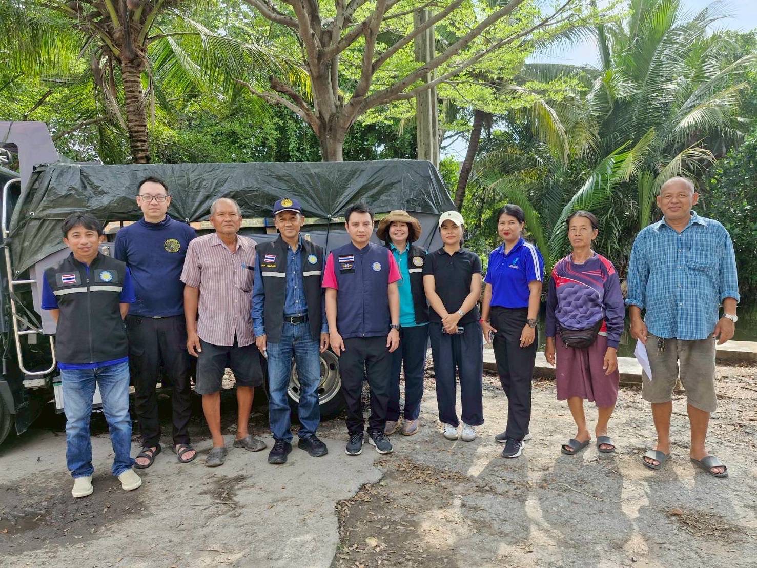 สำนักงานประมงพื้นที่กรุงเทพมหานคร ลงพื้นที่รับซื้อปลาหมอคางดำ ตามโครงการควบคุมและกำจัดประชากรปลาหมอคางดำ ปีงบประมาณ 2568
