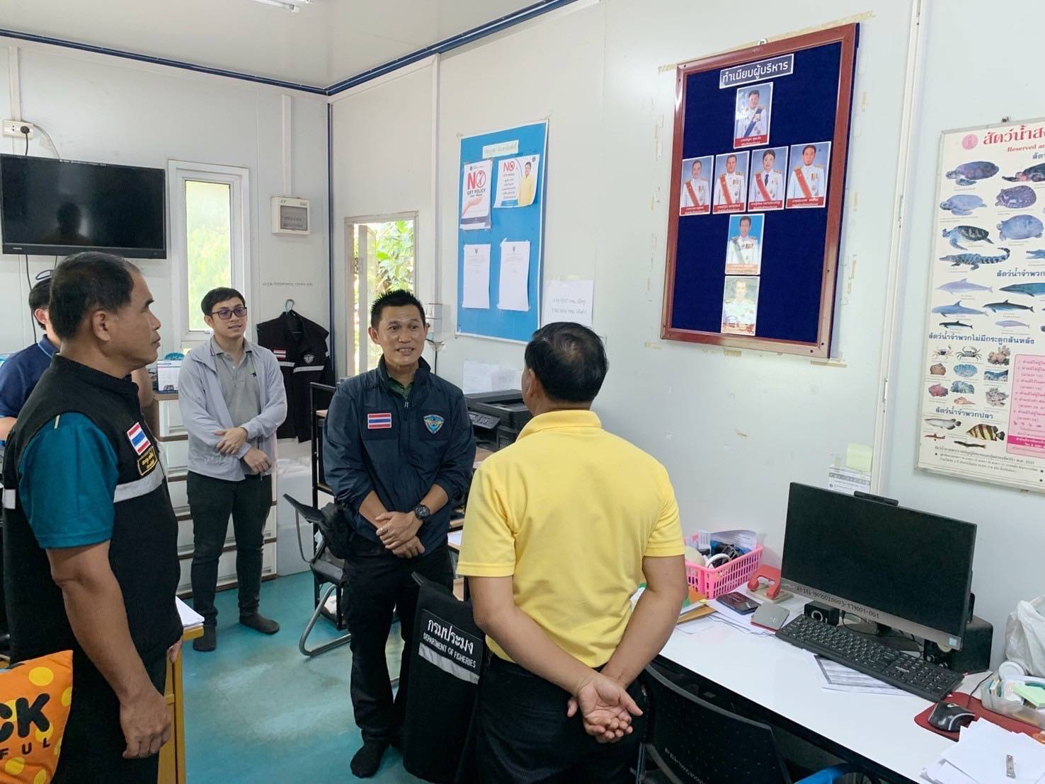 ต้อนรับนายสมบุญ ธัญญาผล ผู้ตรวจราชการกรมประมงและคณะ ในโอกาสมาตรวจราชการในพื้นที่จังหวัดสุรินทร์