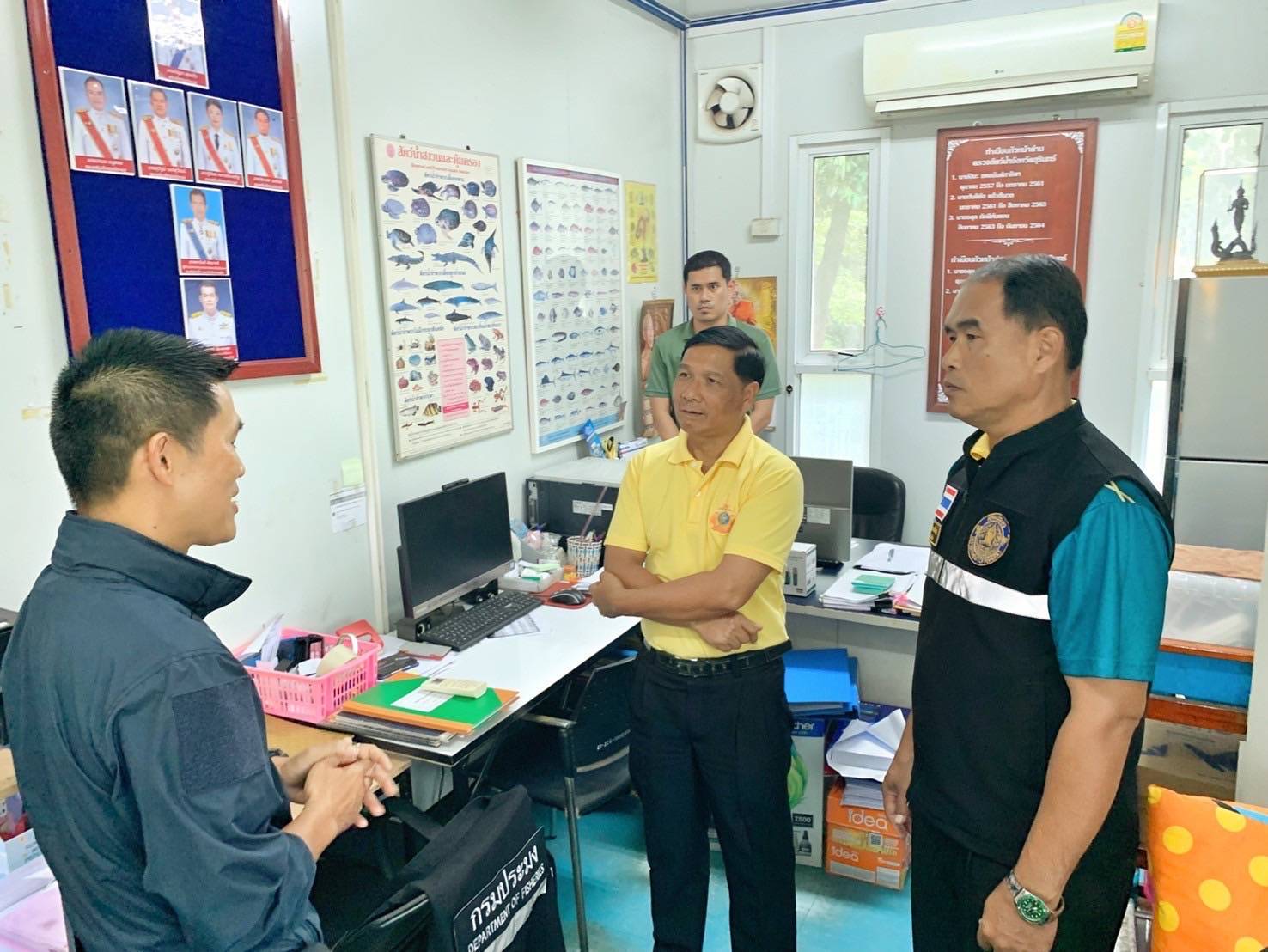 ต้อนรับนายสมบุญ ธัญญาผล ผู้ตรวจราชการกรมประมงและคณะ ในโอกาสมาตรวจราชการในพื้นที่จังหวัดสุรินทร์..คลิก