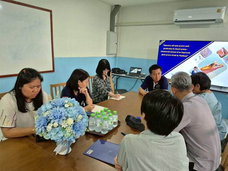 คณะเจ้าหน้าที่จากองค์กรความร่วมมือระหว่างประเทศของญี่ปุ่น (JICA Prelimnary Survey Team) ตามโครงการ 