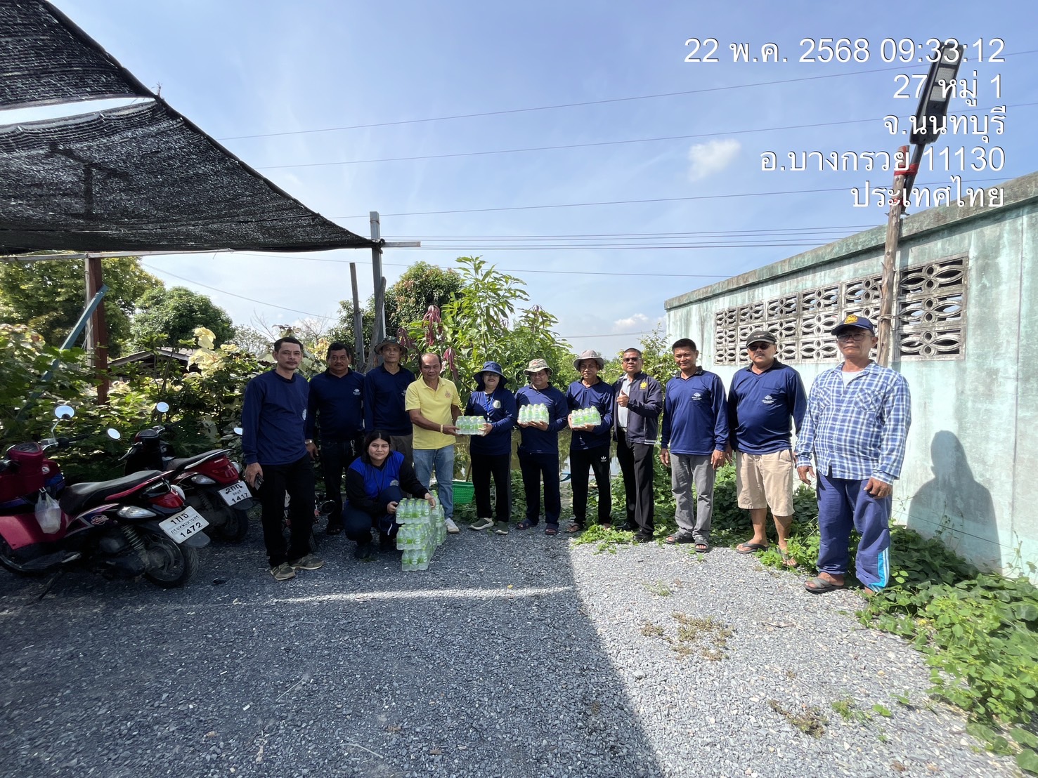 (อ.บางกรวย) กิจกรรมลงแขกลงคลองกำจัดปลาหมอคางดำ..คลิก