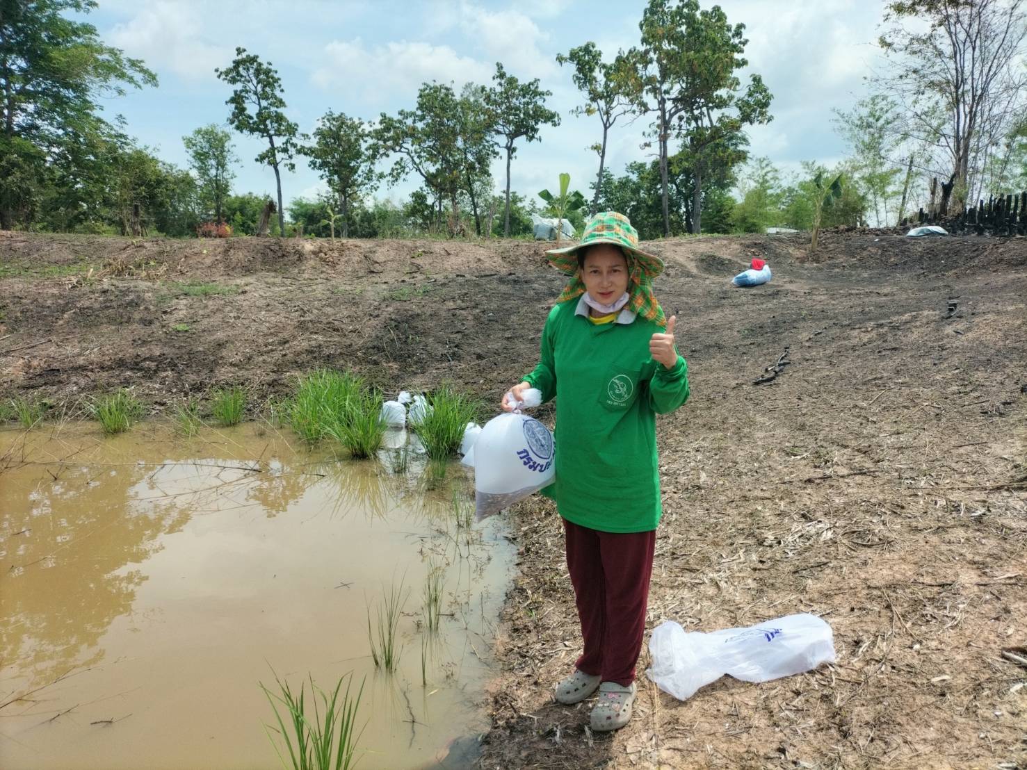สนับสนุนปัจจัยการผลิต โครงการระบบส่งเสริมเกษตรแบบแปลงใหญ่ (สัตว์น้ำจืด) ประจำปีงบประมาณ พ.ศ. 2568 