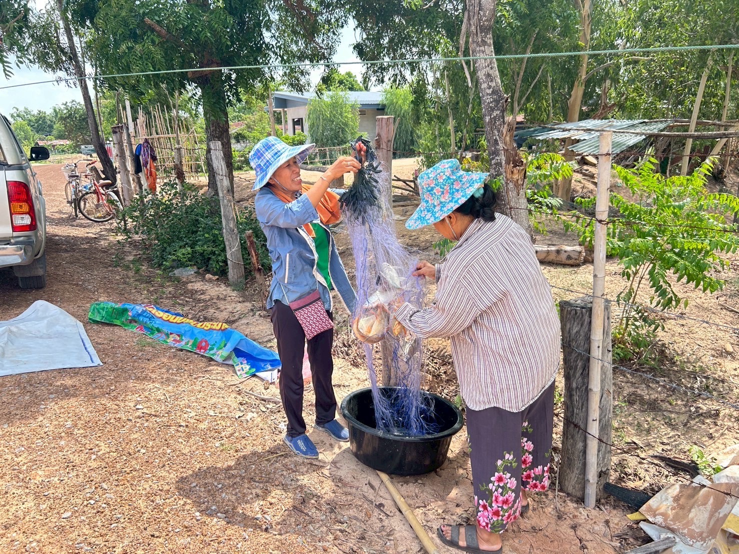 ร่วมทำการลงแรงประมง ดำเนินการประเมินผลจับสัตว์น้ำต่อหน่วยการลงแรงประมง (CPUE) หลังปล่อยครั้งที่ 2..คลิก