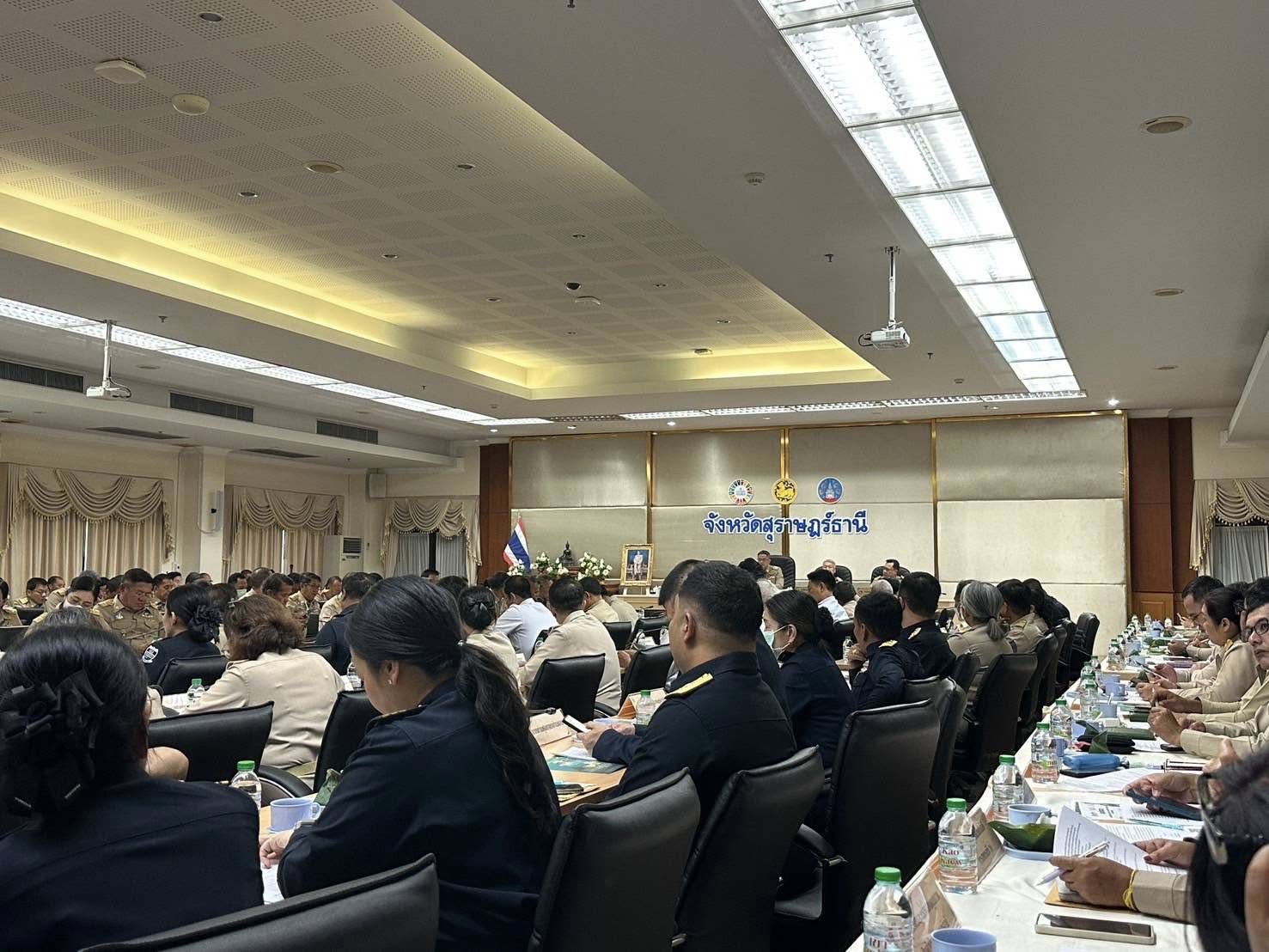 ศูนย์ป้องกันและปราบปรามประมงน้ำจืดสุราษฎร์ธานี เข้าร่วมประชุมหัวหน้าส่วนราชการประจำจังหวัดสุราษฎร์ธานี ประจำเดือน พฤษภาคม 2568..คลิก