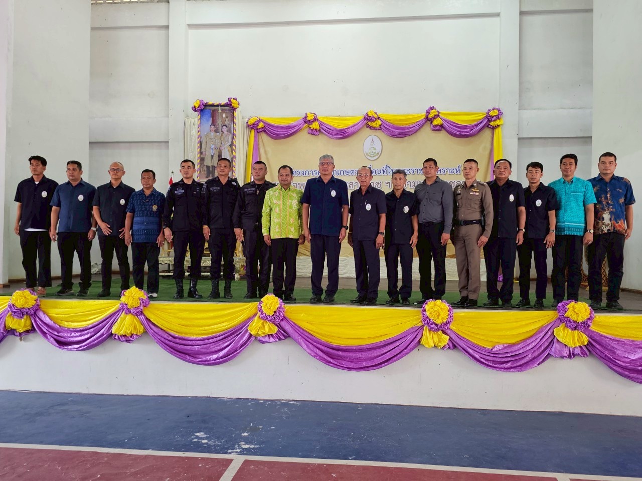 งานคลินิกเกษตรเคลื่อนที่ในพระราชานุเคราะห์ สมเด็จพระบรมโอรสาธิราชฯสยามมกุฎราชกุมาร ไตรมาสที่ 3