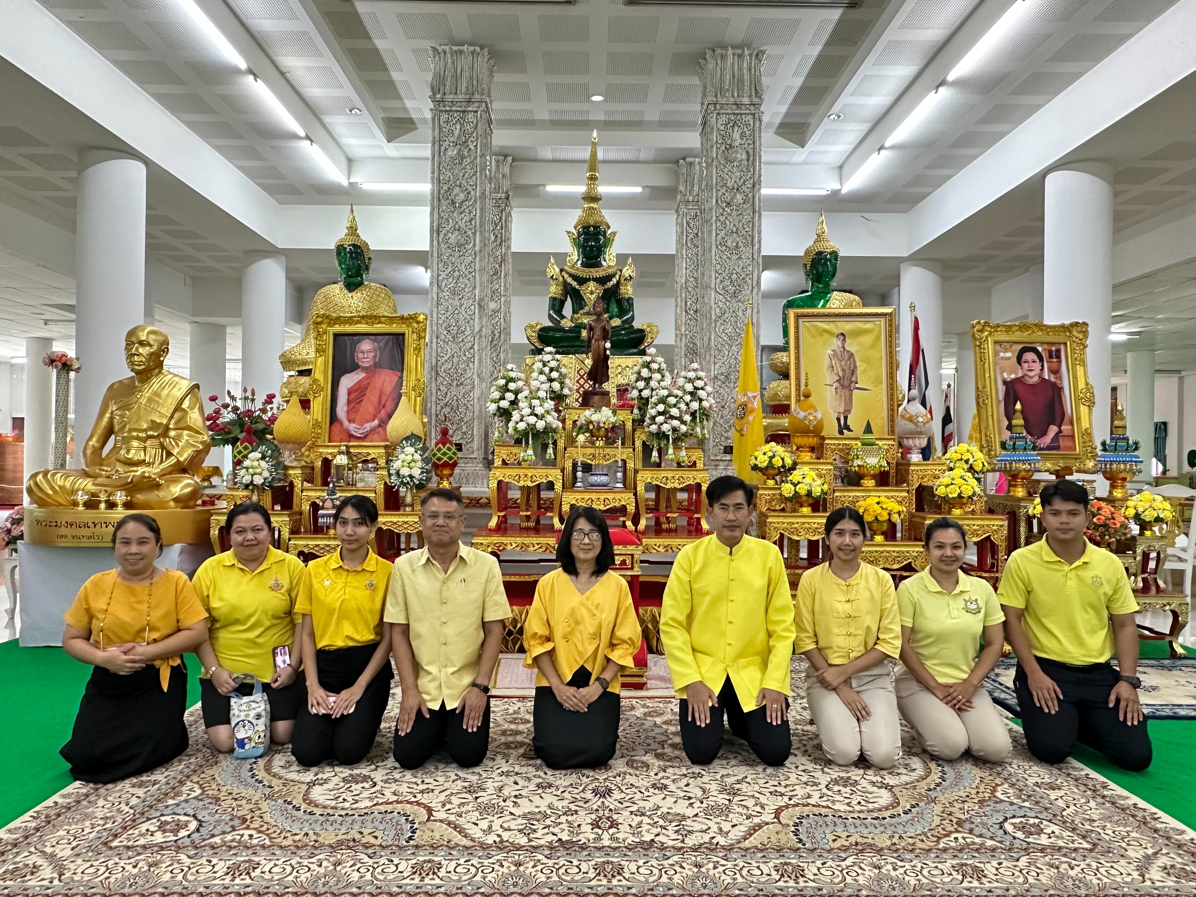 พิธีเจริญพระพุทธมนต์ถวายพระพรชัยมงคลแด่ พระบาทสมเด็จพระเจ้าอยู่หัวและพระบรมวงศานุวงศ์ ครั้งที่ 5 ประจำปีพุทธศักราช 2568