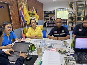 ประชุมคณะกรรมการขับเคลื่อนนโยบายของกรมประมง :FC และประชุมข้าราชการ พนักงานราชการ สำนักงานประมงจังหวัดอ่างทอง ประจำเดือนพฤษภาคม 2568