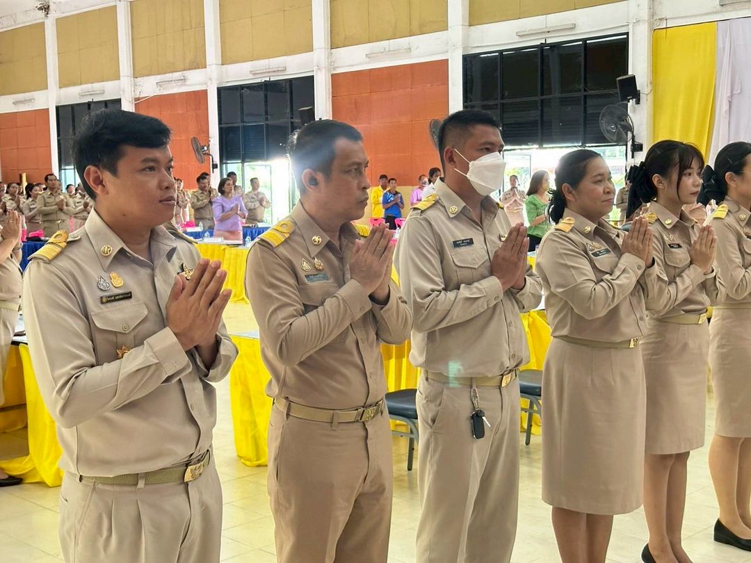 ประมงอำเภอโกรกพระ ร่วมประชุมหัวหน้าส่วนราชการ ฯ และ วันกำนัน ผู้ใหญ่บ้าน ณ หอประชุม อำเภอโกรกพระ จังหวัดนครสวรรค์