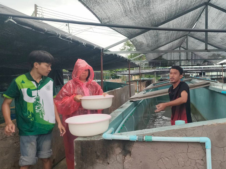 ผอ.ศพช.ฉะเชิงเทรา เข้าร่วมกิจกรรมปล่อยพันธุ์สัตว์น้ำ “โครงการส่งเสริม อนุรักษ์ ฟื้นฟู ทรัพยากรทางทะเลและชายฝั่ง” ณ บริเวณโรงเรียนบ้านสีล้ง หมู่ที่ ๑๐ ตำบลสองคลอง อำเภอบางปะกง จังหวัดฉะเชิงเทรา