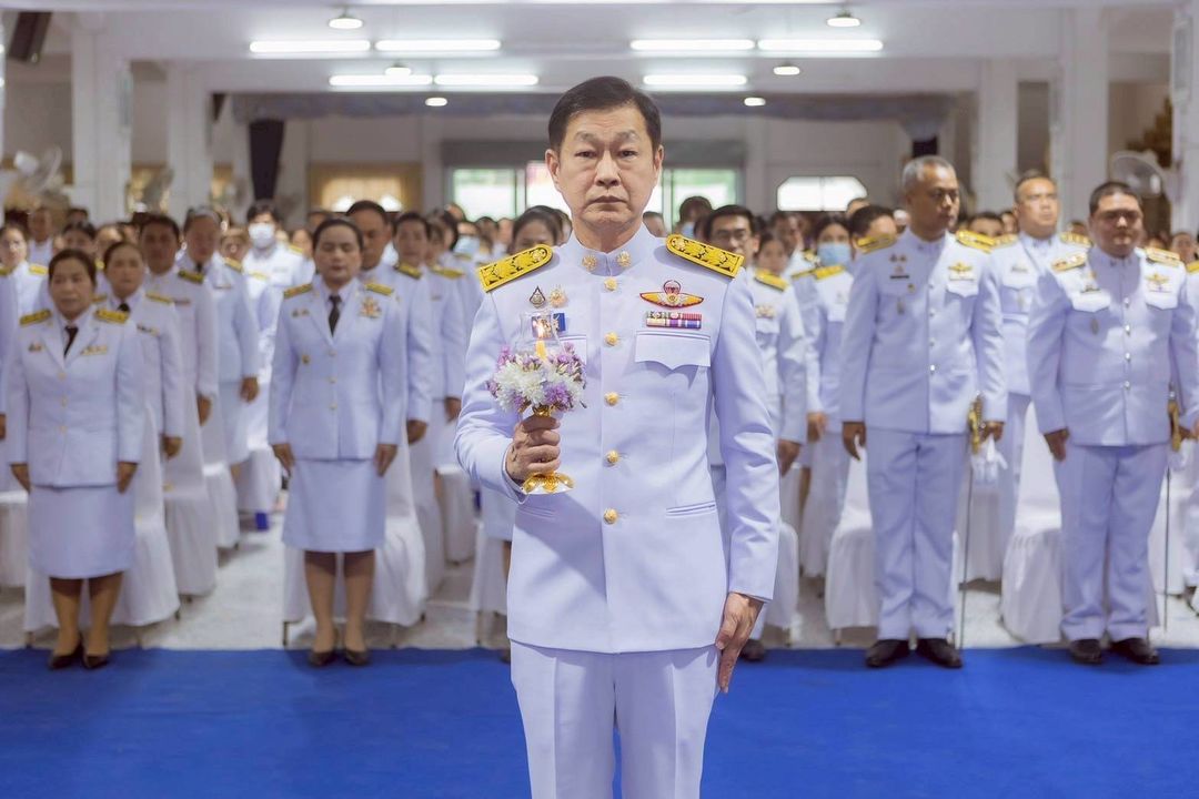 ประมงอำเภอบรรพตพิสัย ร่วมพิธีเฉลิมพระเกียรติ เนื่องในโอกาสวันเฉลิมพระชนมพรรษา สมเด็จพระนางเจ้าสุทิดา พัชรสุธาพิมลลักษณ พระบรมราชินี