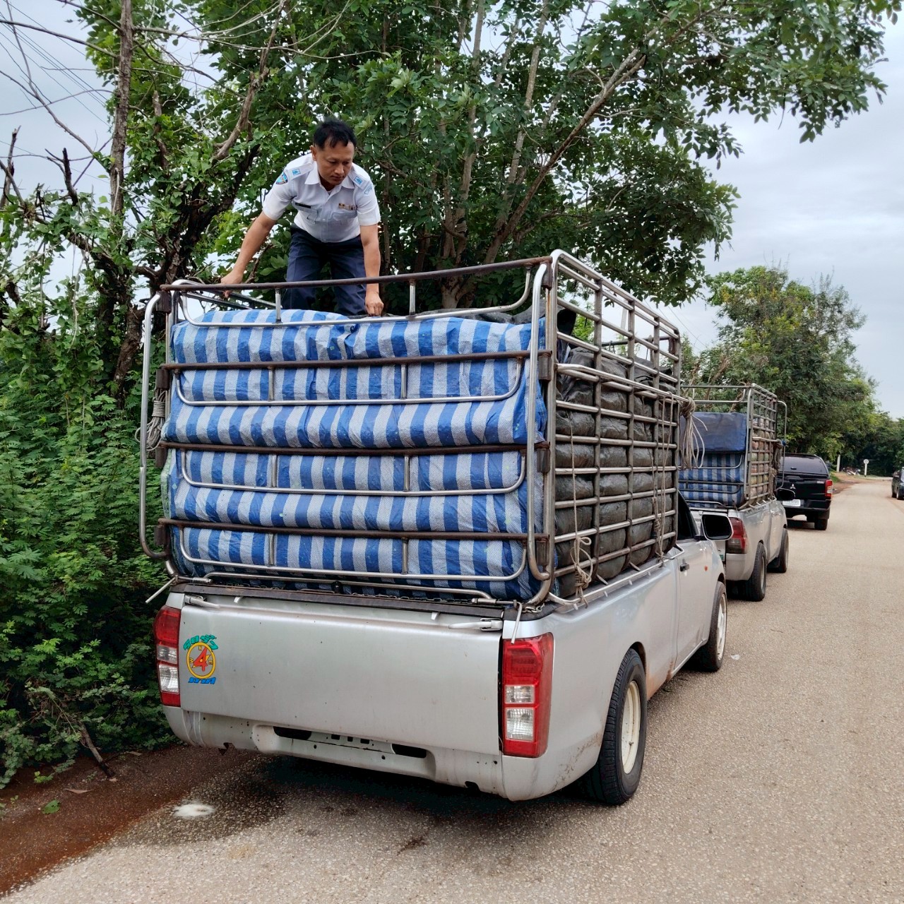 ตรวจสินค้าประมงที่นำเข้า ส่งออก ทางจุดผ่อนปรนทางการค้าบ้านหนองปรือ