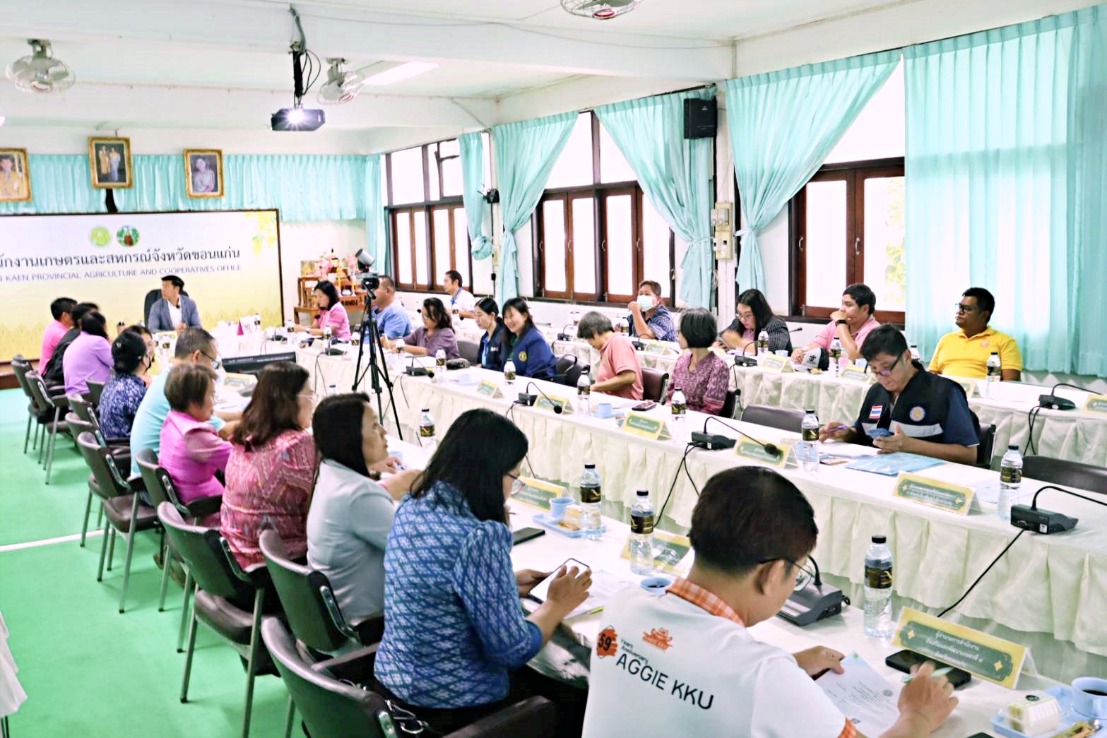 การร่วมประชุมคณะกรรมการขับเคลื่อนงานด้านการเกษตรระดับจังหวัด จังหวัดขอนแก่น ครั้งที่ 2/2568 ณ ห้องประชุมเริ่ม บูรณฤกษ์ สำนักงานเกษตรและสหกรณ์จังหวัดขอนแก่น อำเภอเมืองขอนแก่น จังหวัดขอนแก่น 