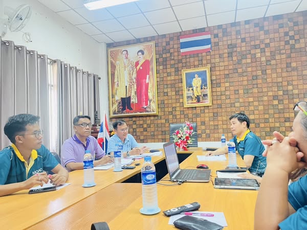 ประชุมคณะกรรมการตรวจรับพัสดุงานจัดซื้อพันธุ์สัตว์น้ำ..คลิก