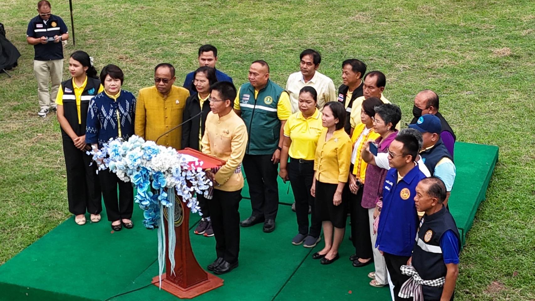 พิธีเปิดโครงการประมงร่วมอาสาพาปลากลับบ้าน