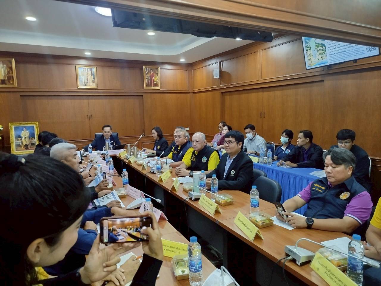 การประชุมติดตามมาตรการรับมือฤดูฝน ปี 2568 พื้นที่ลุ่มแม่น้ำเจ้าพระยาตอนบน พื้นที่จังหวัดนครสวรรค์
