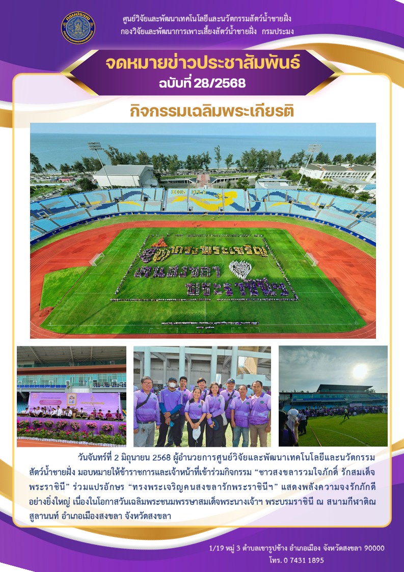 กิจกรรมเฉลิมพระเกียรติ