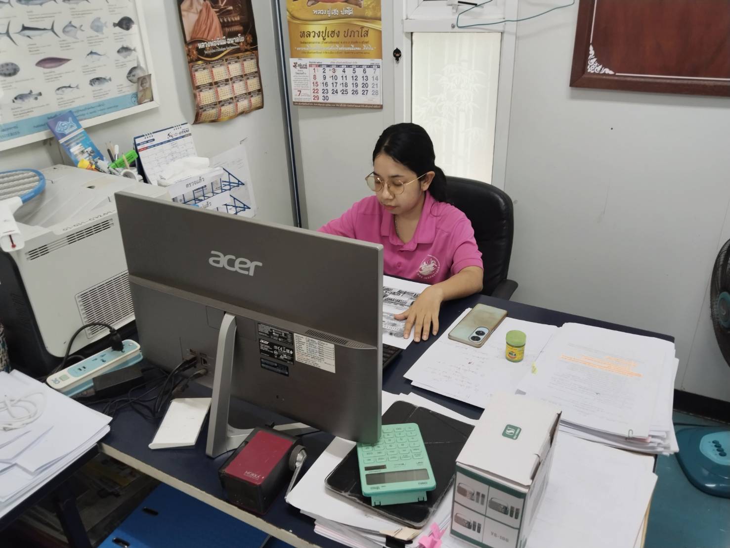 ประชุมคณะกรรมการขับเคลื่อนนโยบายของกรมประมงจังหวัดศรีสะเกษ