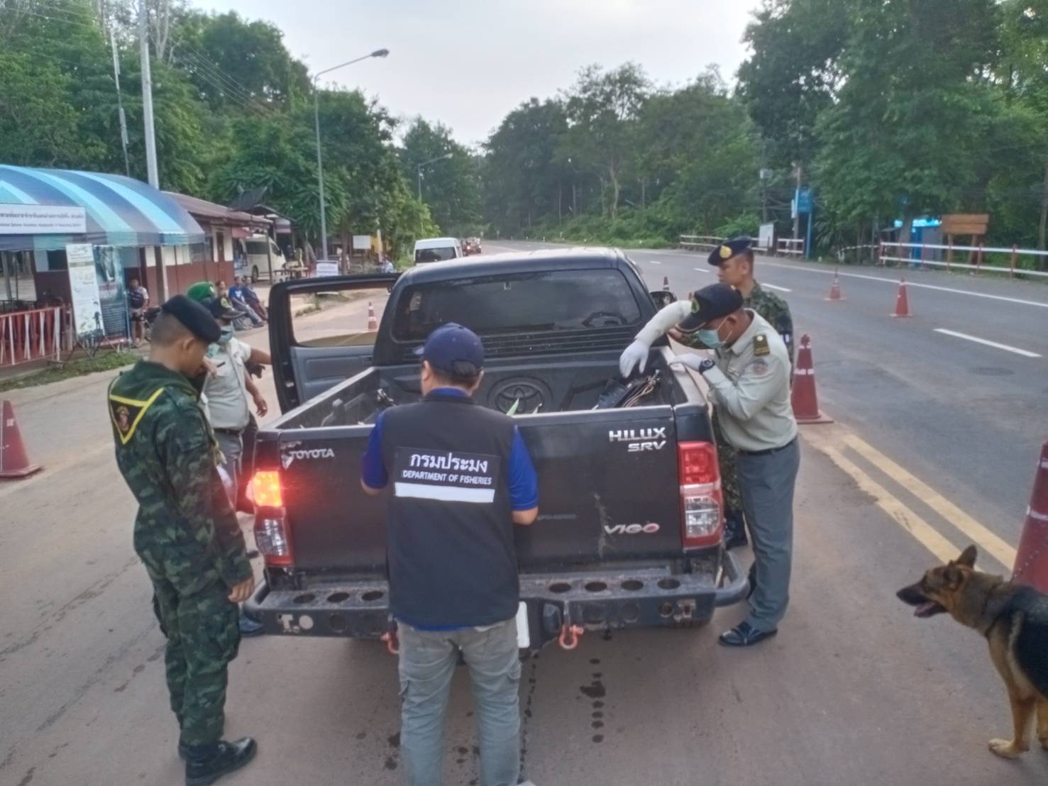 ผลการปฏิบัติงานด่านตรวจประมงสุรินทร์