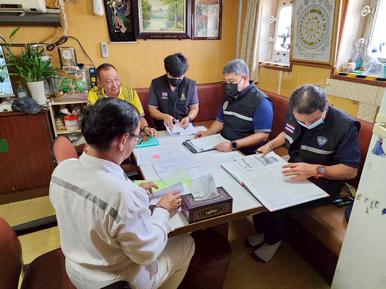 ตรวจสอบเรือตามมาตรการรัฐเจ้าของท่า : FONG KUO NO.818