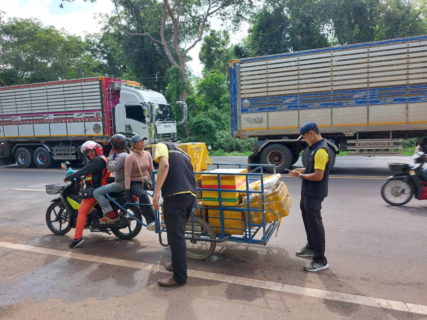 ผลการปฏิบัติงานด่านตรวจประมงสุรินทร์