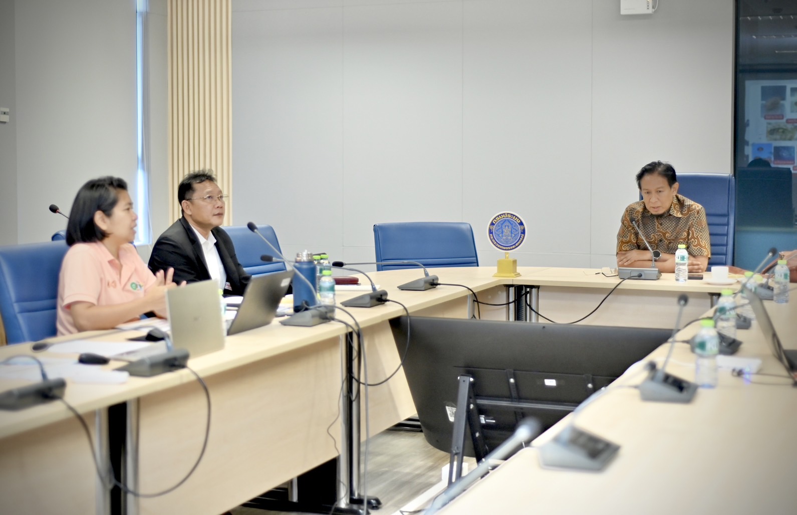รองอธิบดีกรมประมง ประชุมติดตามความคืบหน้าการจัดนิทรรศการประมงภายในงานวันประมงน้อมเกล้าฯ ครั้งที่ 35..คลิก