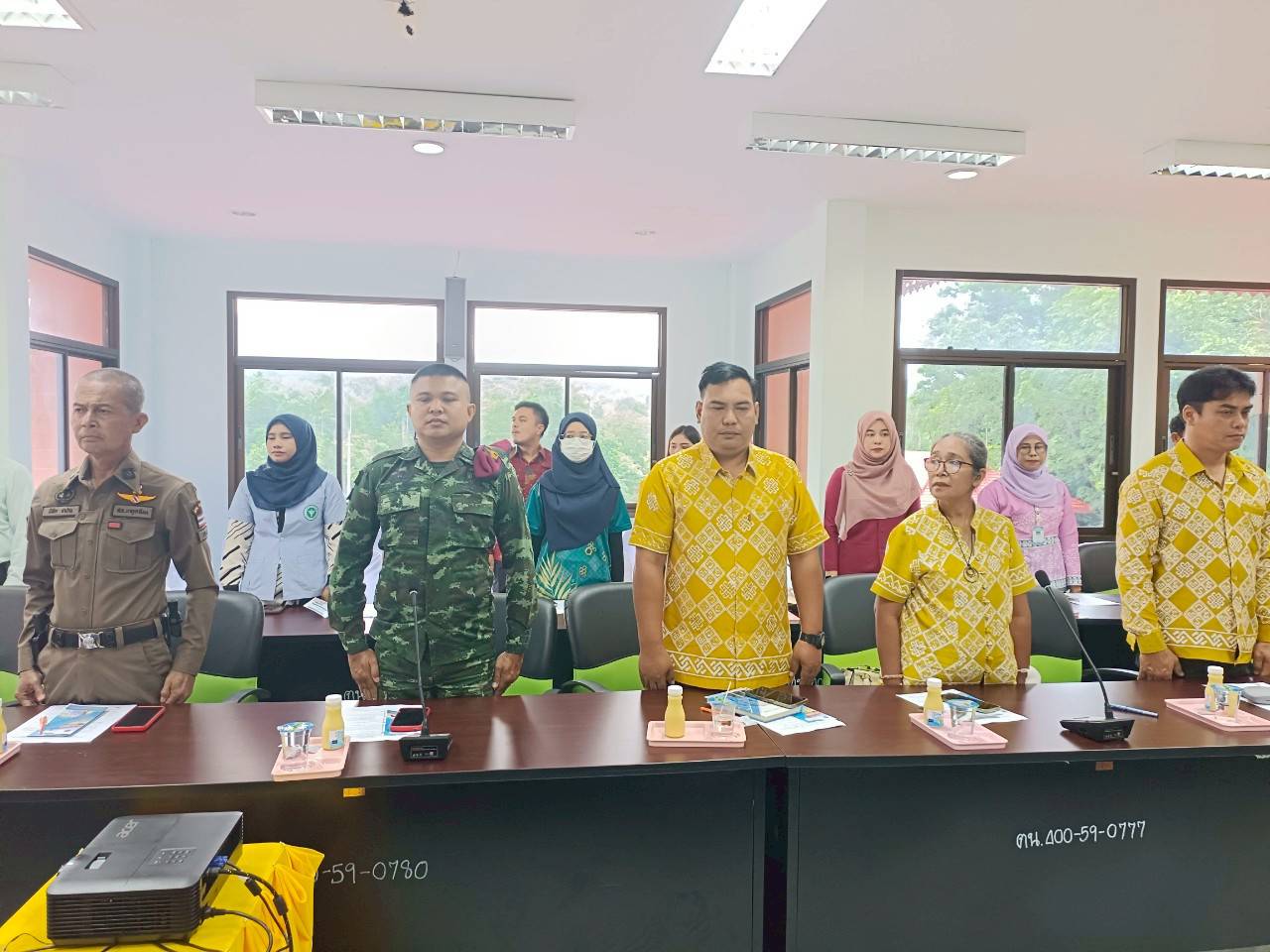 เข้าร่วมกิจกรรมพบปะยามเช้า และประชุมหัวหน้าราชการ และหัวหน้าหน่วยงานรัฐวิสาหกิจ ฯลฯ ประจำเดือน มิถุนายน พ.ศ.2568..คลิก