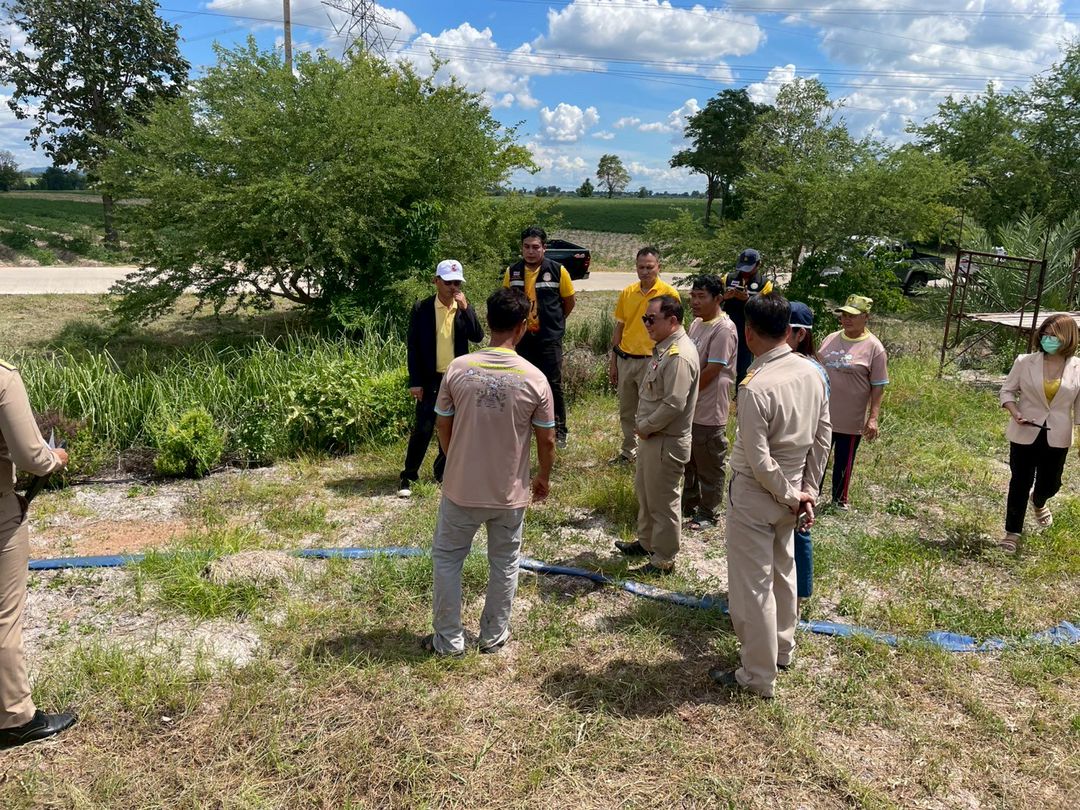 สำรวจพื้นที่ โครงการพระราชทานโครงการ โคก หนอง นา ข้าราชบริพาร หน่วยงานราชการในพระองค์..คลิก