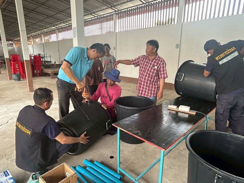 ดำเนินกิจกรรมเสริมสร้างการมีส่วนร่วมของชุมชนประมง ประจำปีงบประมาณ พ.ศ.2568