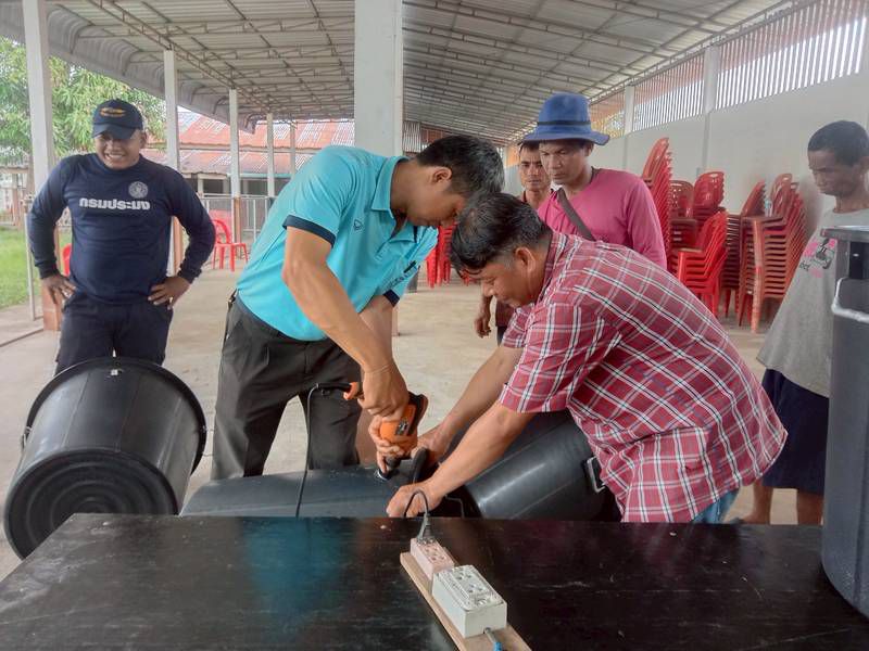 ดำเนินกิจกรรมเสริมสร้างการมีส่วนร่วมของชุมชนประมง ประจำปีงบประมาณ พ.ศ.2568