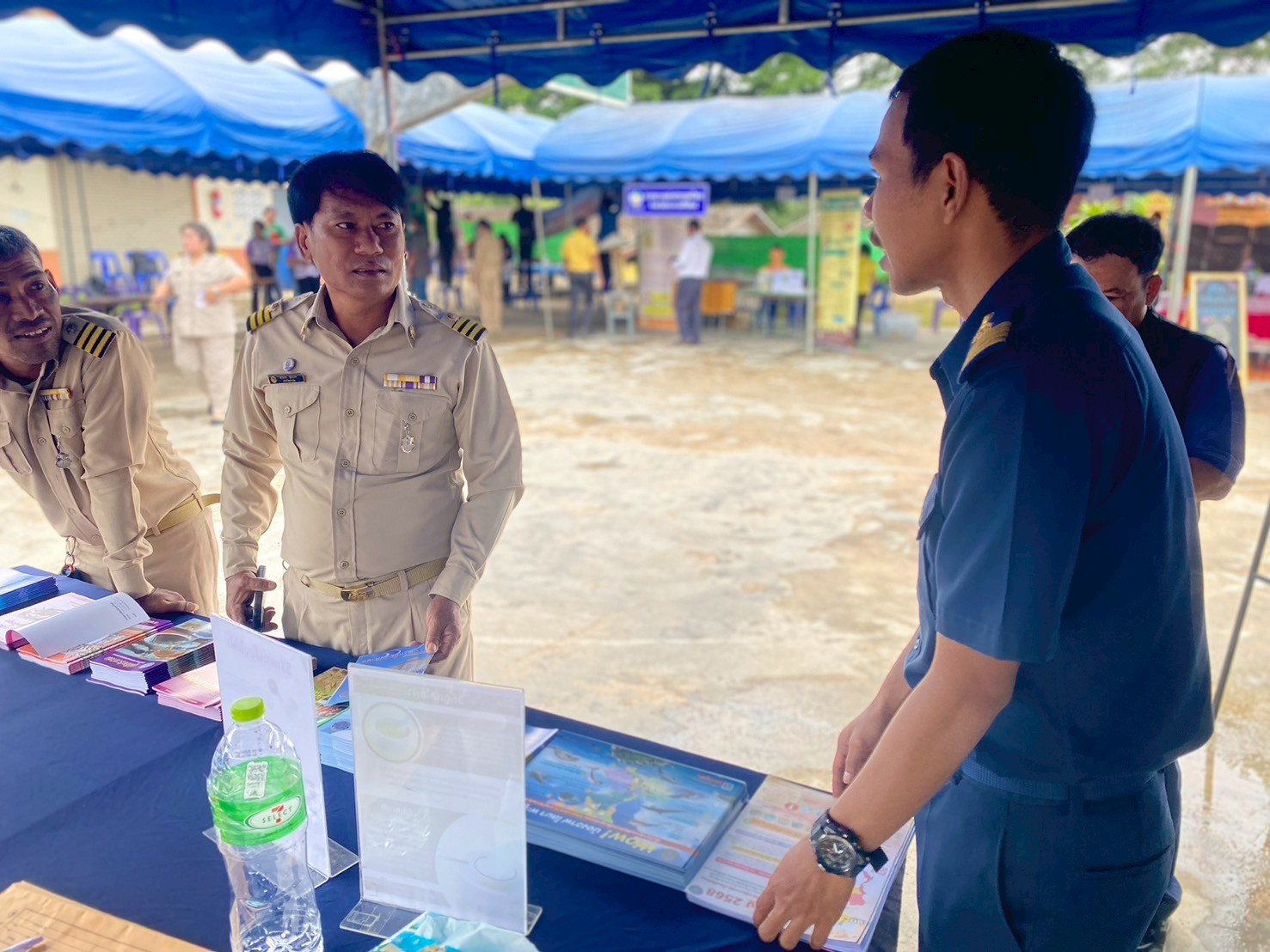 ร่วมโครงการ หน่วยบำบัดทุกข์ บำรุงสุข สร้างรอยยิ้มให้ประชาชน จังหวัดเคลื่อนที่จังหวัดประจวบคีรีขันธ์