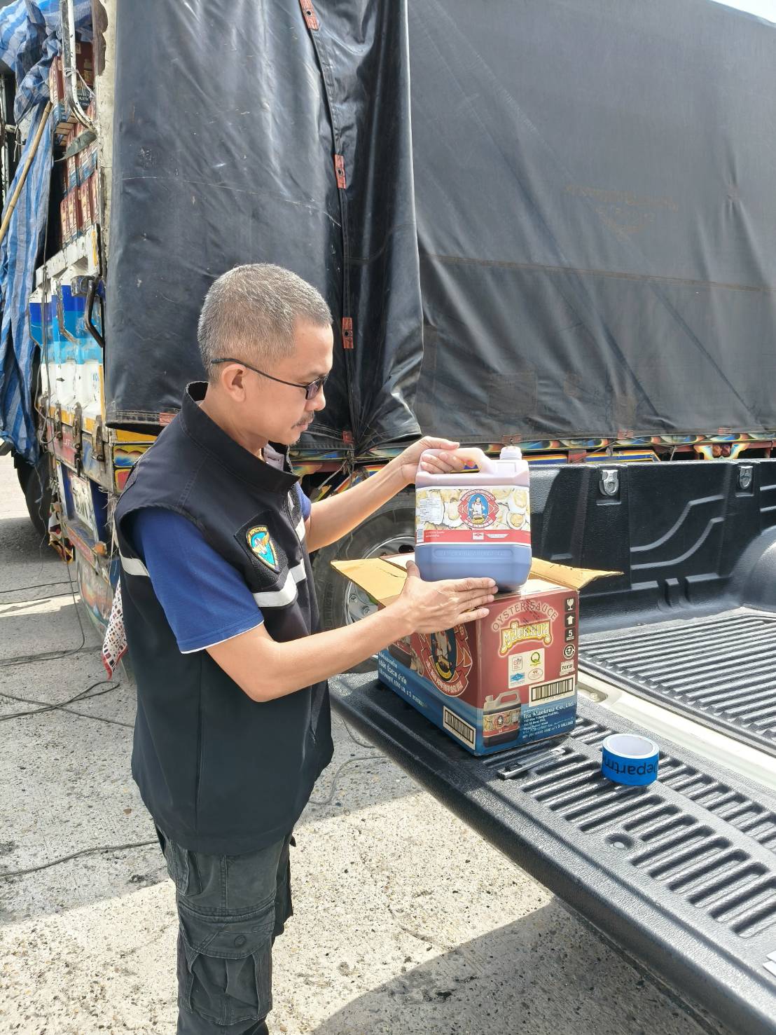6 มิถุนายน 2568 ตรวจสอบสินค้าประมงส่งออกไปยังสปป. ลาว ณ สะพานมิตรภาพไทย - ลาว แห่งที่ 2..คลิก