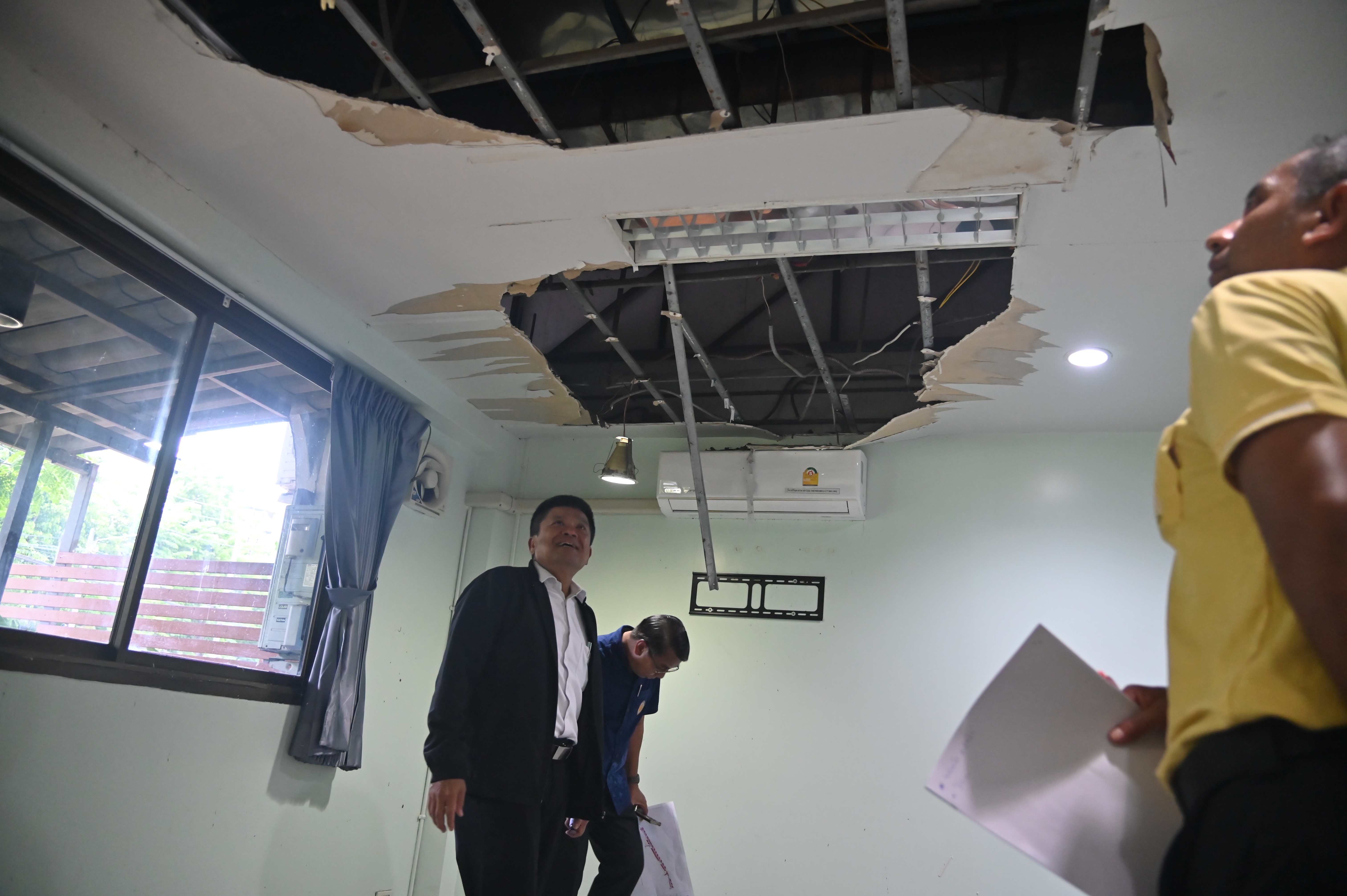 อธิบดีกรมประมง ตรวจสอบพื้นที่เพื่อพัฒนาและปรับปรุงภูมิทัศน์กรมประมง