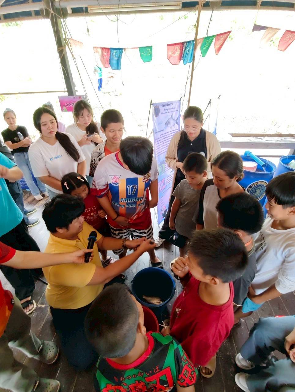 โครงการส่งเสริมอาชีพประมง กิจกรรมส่งเสริมและบริหารจัดการทรัพยากรประมงในพื้นที่ลุ่มน้ำพรมแดน
