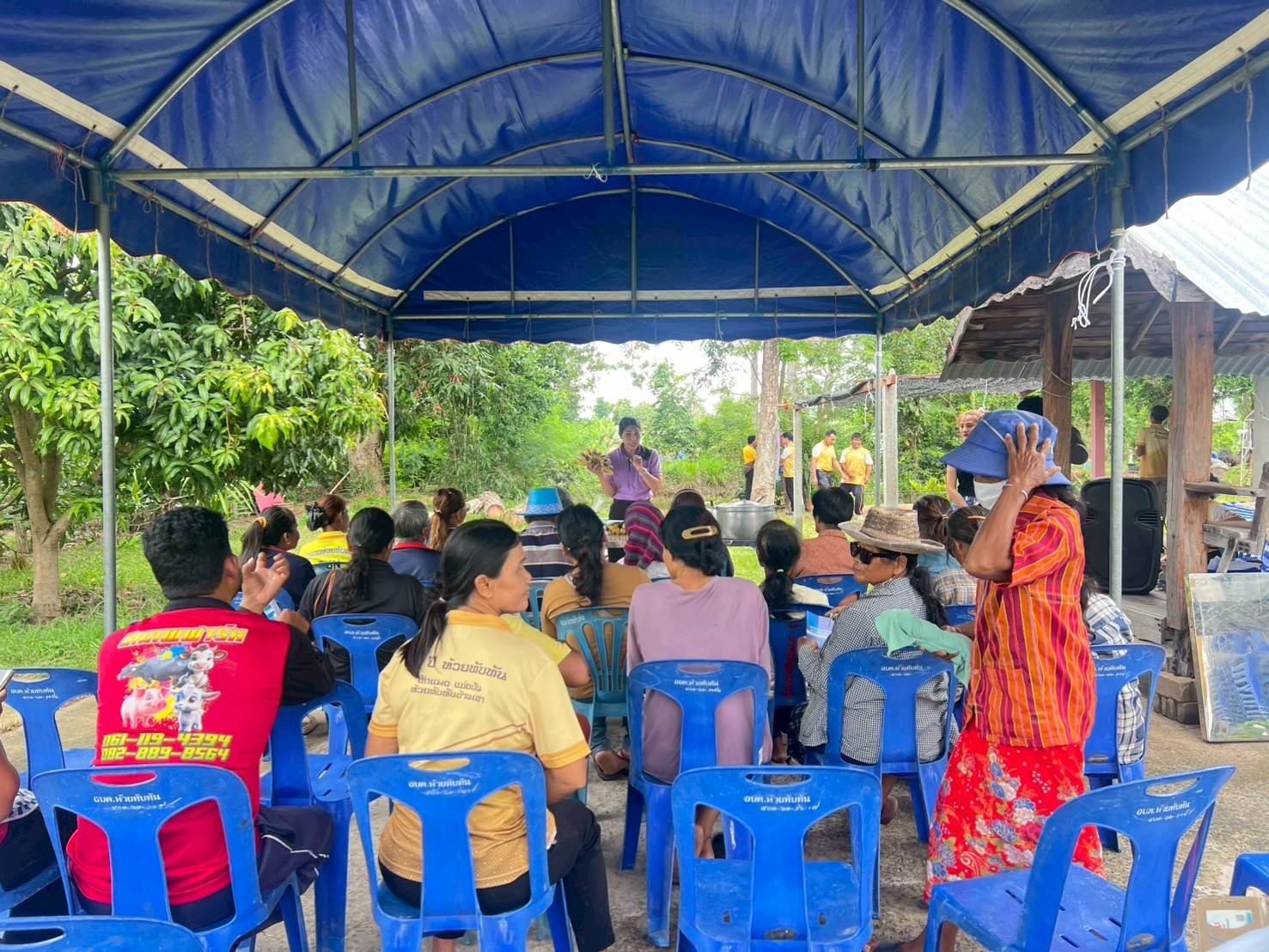 ร่วมเป็นวิทยาการอบรมโครงการส่งเสริมอาชีพการเลี้ยงสัตว์เพื่อการบริโภคและจำหน่าย..คลิก