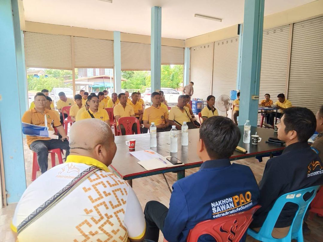 ประชุมคณะกรรมการบริหารงานระดับตำบล (กต.) ตำบลห้วยน้ำหอม ประจำเดือน มิถุนายน 2568