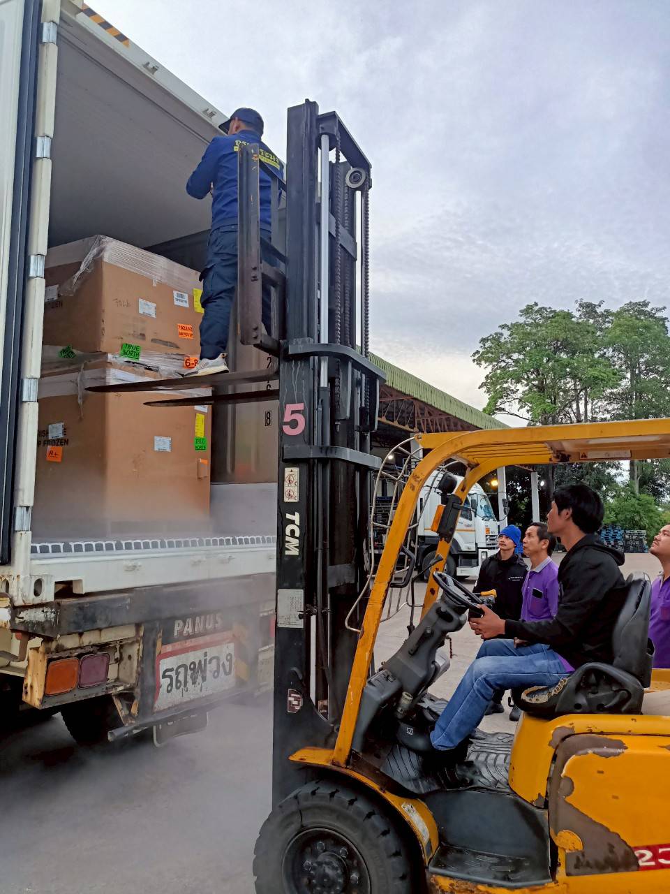 #ตรวจสอบสินค้าประมงนำเข้าทางตู้คอนเทนเนอร์ ณ สถานประกอบการปลายทาง