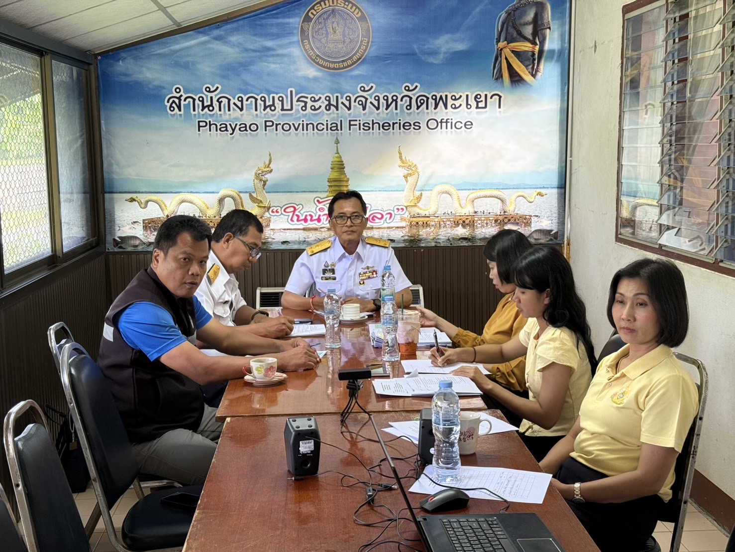 การประชุมคณะกรรมการขับเคลื่อนนโยบายของกรมประมง (FC) ครั้งที่ 5/2568 จังหวัดพะเยา