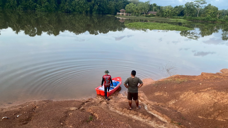 ดำเนินการประเมินสถานภาพทรัพยากรสัตว์น้ำในทะเลพระ อ.เขาชัยสน จ.พัทลุง..คลิก