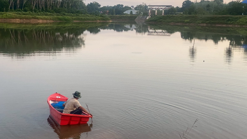 ดำเนินการประเมินสถานภาพทรัพยากรสัตว์น้ำในทะเลพระ อ.เขาชัยสน จ.พัทลุง