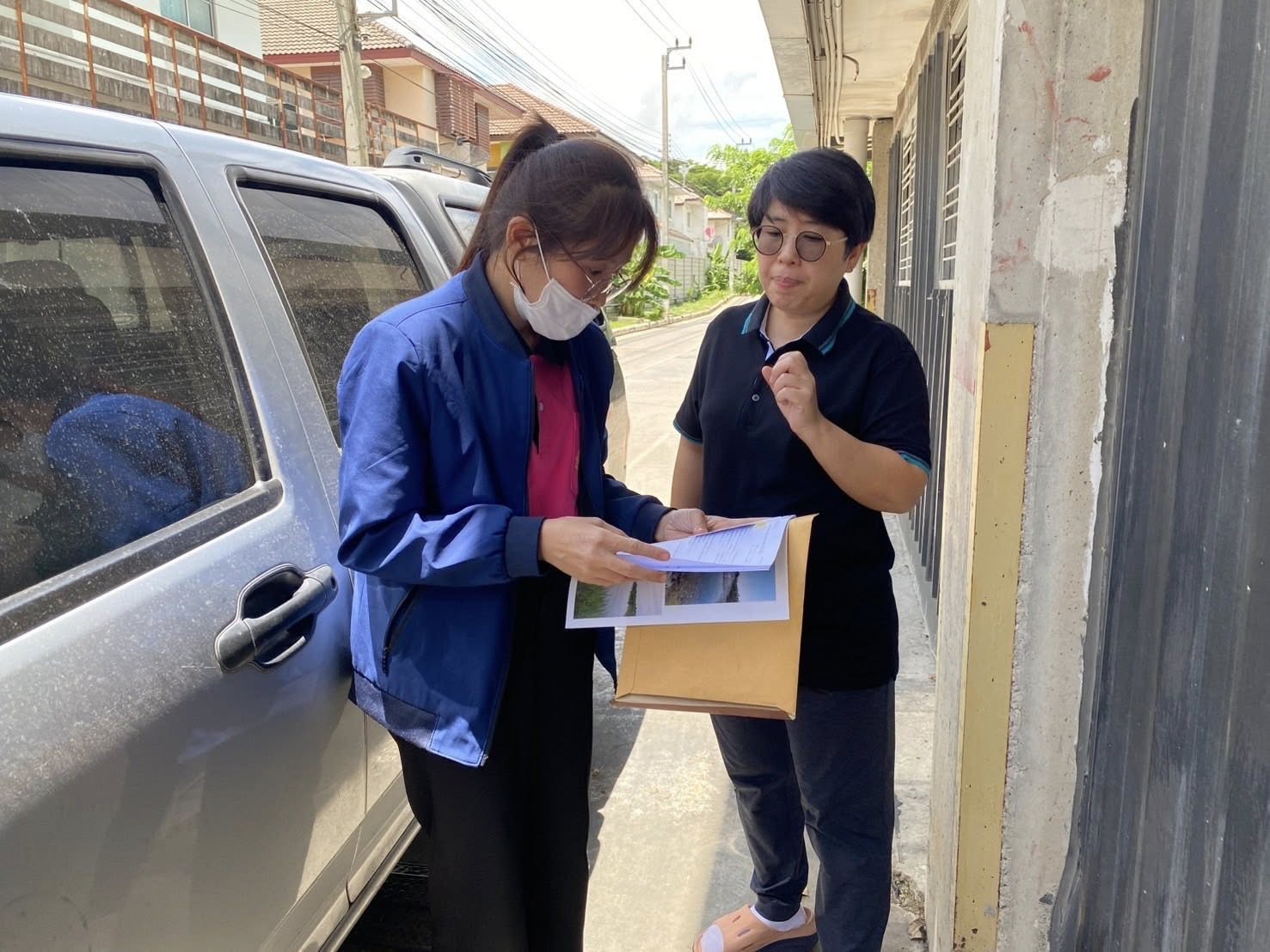 สำนักงานประมงกรุงเทพมหานครลงพื้นที่ให้บริการขึ้นทะเบียนเกษตรกร เขตลาดกระบัง กรุงเทพมหานคร