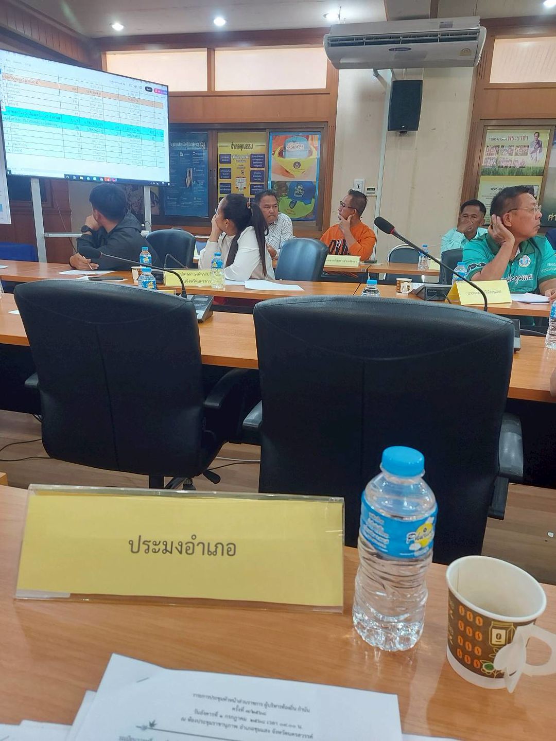 ประมงอำเภอชุมแสง ร่วมประชุมหัวหน้าส่วนราชการ ผู้บริหารองค์กรปกครองส่วนท้องถิ่น หัวหน้าหน่วยงานรัฐวิสาหกิจ และกำนัน ครั้งที่ 7/2568..คลิก
