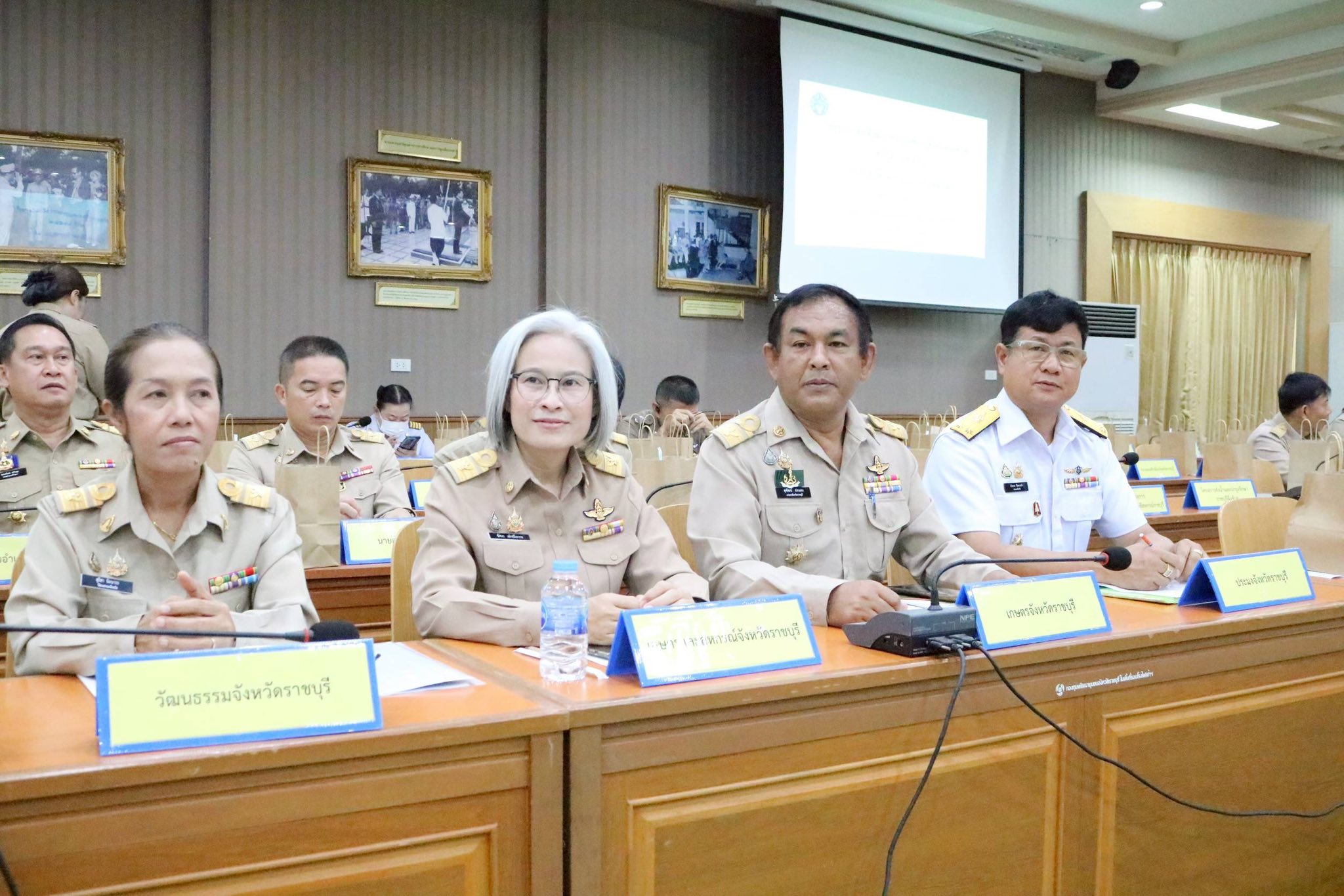 เข้าร่วมประชุมหัวหน้าส่วนราชการจังหวัดราชบุรี ประจำเดือนมิถุนายน 2568