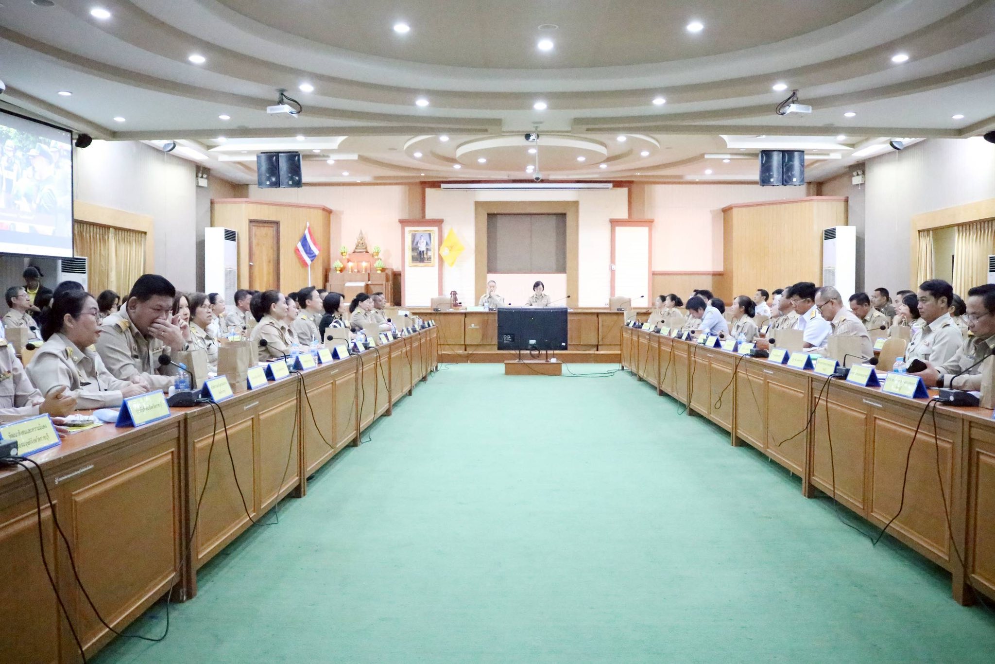 เข้าร่วมประชุมหัวหน้าส่วนราชการจังหวัดราชบุรี ประจำเดือนมิถุนายน 2568