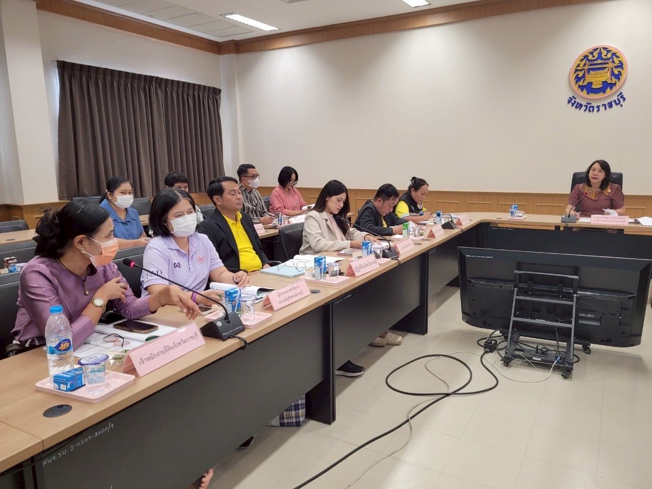 เข้าร่วมประชุมคณะทำงานการส่งเสริมพัฒนาอาชีพและการตลาด จังหวัดราชบุรี..คลิก