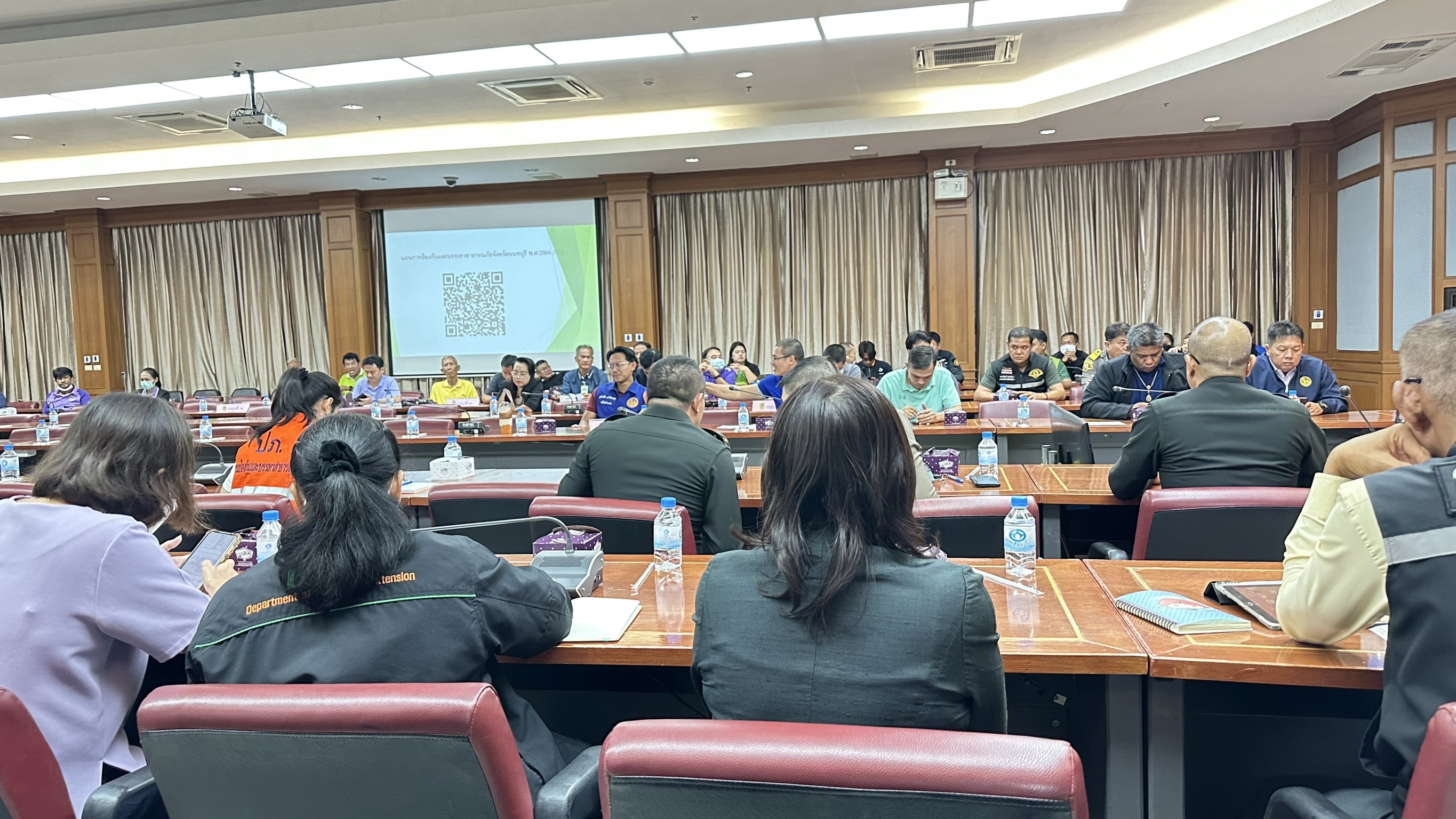 การประชุม สมัชชาการจัดการสาธารณภัยระดับจังหวัด ประจำปีงบประมาณ พ.ศ. 2568..คลิก