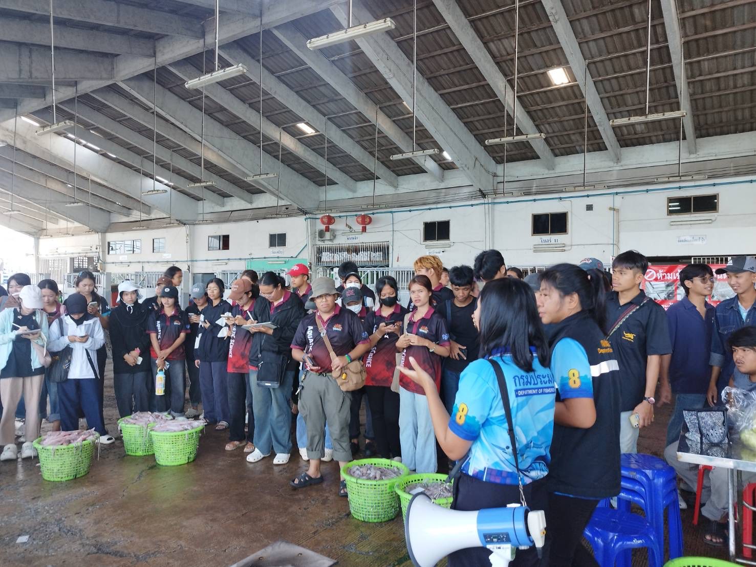  บริการทางวิชาการ บรรยายและให้ความรู้แก่นักศึกษาและคณะอาจารย์สาขาวิชาวาริชศาสตร์และนวัตกรรมการจัดการ คณะทรัพยากรธรรมชาติ มหาวิทยาลัยสงขลานครินทร์